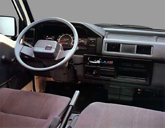 Dashboard of the Ford Everest